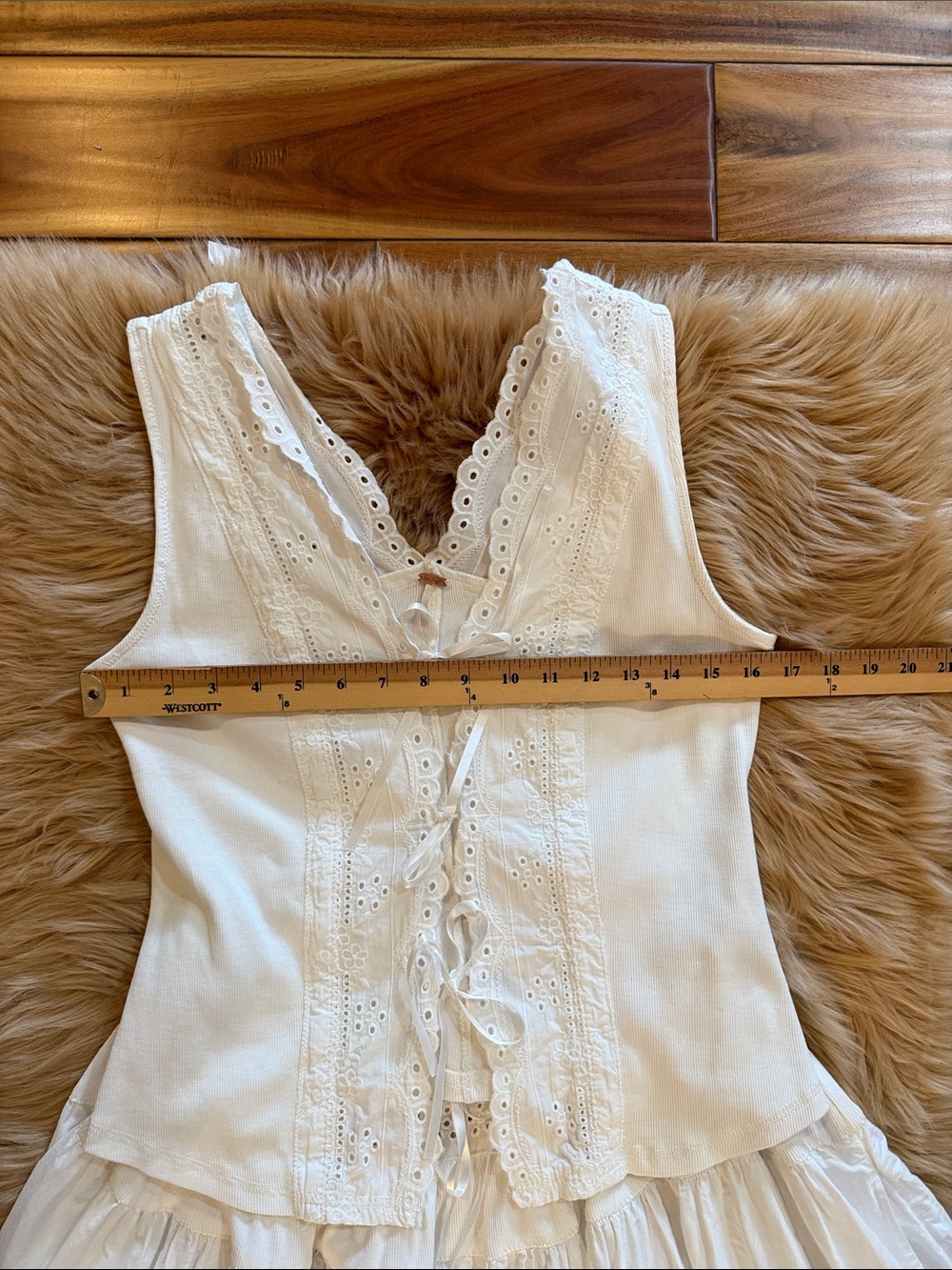 Free People Gesibelle skirt set Sz Medium - Picture 6 of 11